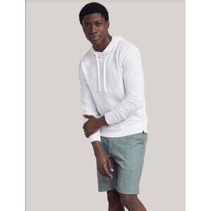 Faherty All Day 31 X 9” Short Belharra Dunes Grey Green All Over Tropical Print